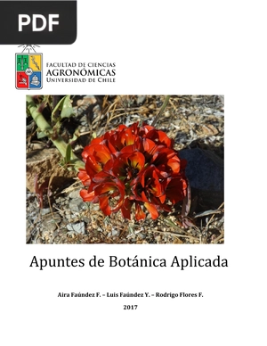 Apuntes de Botánica Aplicada