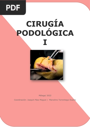 Cirugía Podológica I