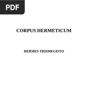 Corpus Hermeticum