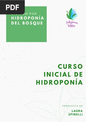 Curso inicial de hidroponia