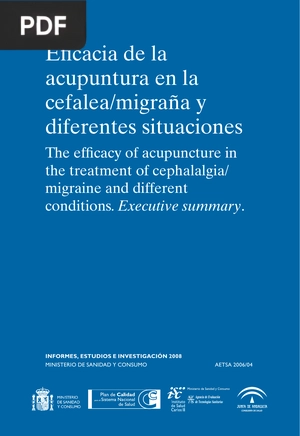 Eficacia de la acupuntura en la cefalea/migraña y diferentes situaciones