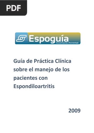 Guía de Práctica Clínica sobre el manejo de los pacientes con Espondiloartritis