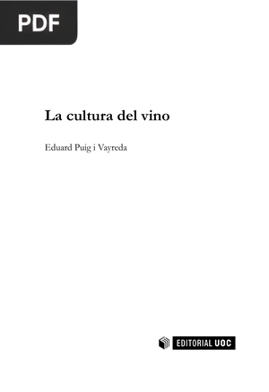 La Cultura del Vino