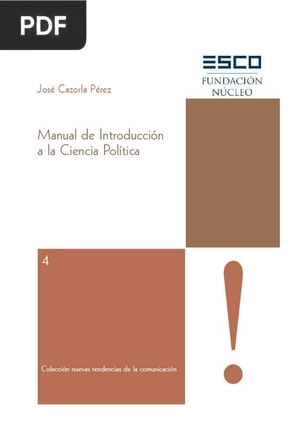 Manual de Introducción a la Ciencia Política