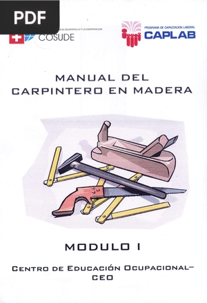 Manual del Carpintero en Madera