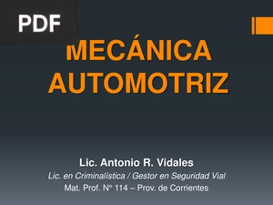 Mecánica Automotriz - El Motor