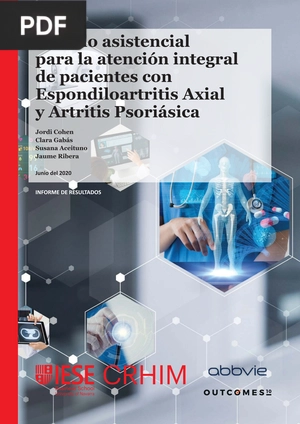 Modelo asistencial para la atención integral de pacientes con Espondiloartritis Axial y Artritis Psoriásica