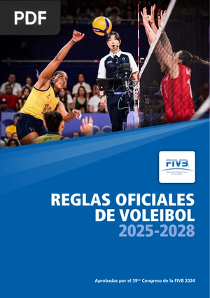 Reglas oficiales de voleibol 2025-2028