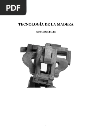 Tecnología de la Madera