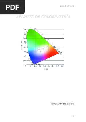 Apuntes de colorimetria