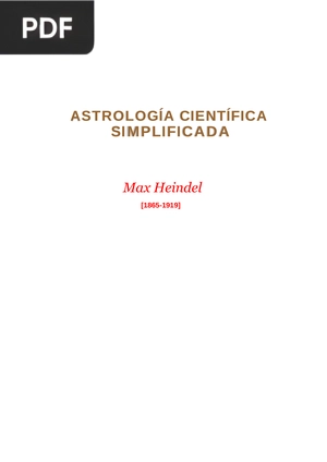 Astrología Científica Simplificada