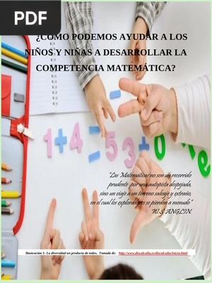 ¿Cómo podemos ayudar a los niños y niñas a desarrollar la competencia matemática?