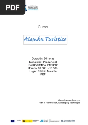 Curso Alemán turístico