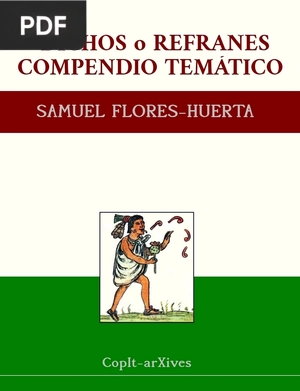 Dichos o refranes. Compendio Temático