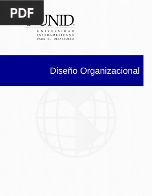 Diseño Organizacional