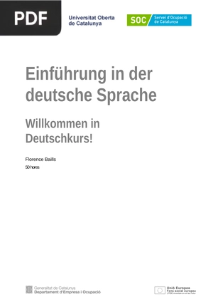 Einführung in der deutsche Sprache