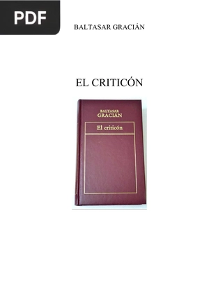 El criticón