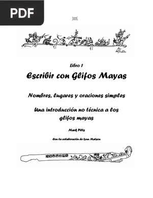 Escribir con Glifos Mayas