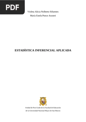 Estadística Inferencial Aplicada