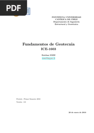 Fundamentos de Geotecnia