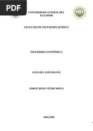 Ingeniería económica