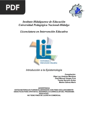 Introducción a la epistemología