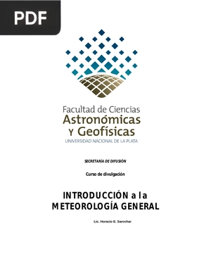 Introducción a la meteorología general