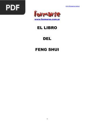 Libro del Feng Shui