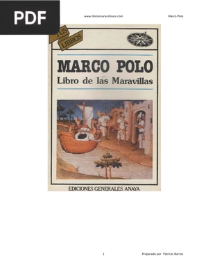 Libro de las Maravillas