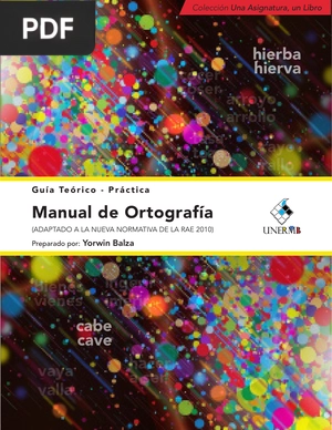 Manual de Ortografía