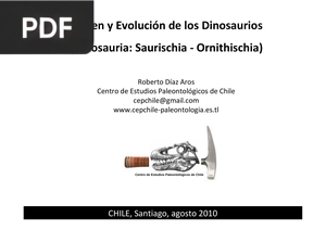 Origen y Evolución de los Dinosaurios