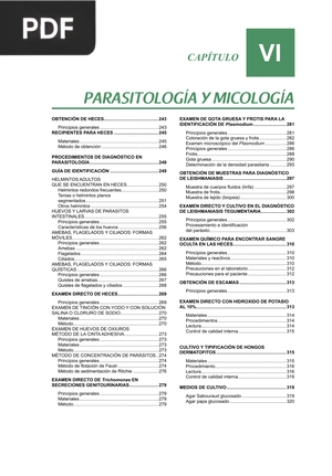 Parasitología y Micología