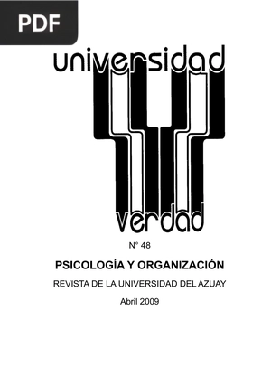 Psicología y Organización