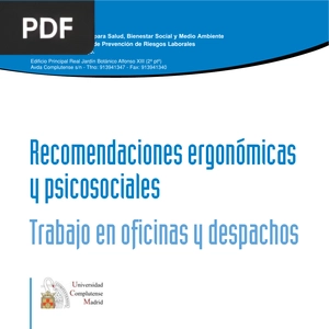 Recomendaciones ergonómicas y psicosociales