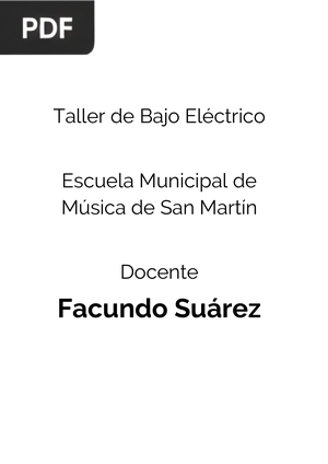 Taller de Bajo Eléctrico