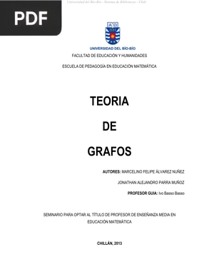 Teoría de Grafos