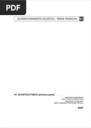 Acústica Física (Artículo)