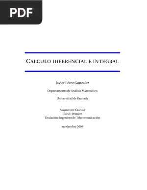 Cálculo Diferencial e Integral