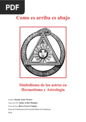 Como es arriba es abajo: Simbolismo de los astros en hermetismo y astrología