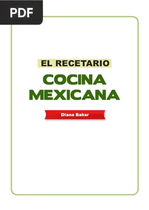 El recetario de Cocina Mexicana