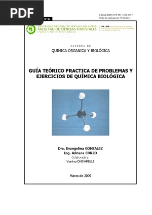 Guía Teórico Práctica de Problemas y Ejercicios de Química Biológica