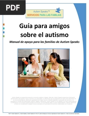 Guía para amigos sobre el autismo