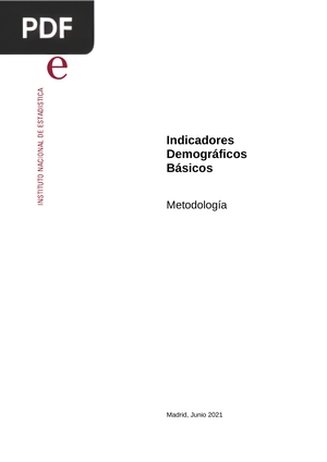 Indicadores Demográficos Básicos