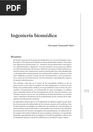 Ingeniería biomédica