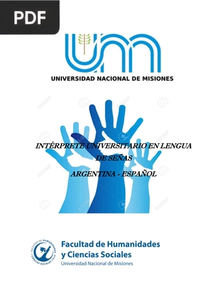 Intérprete universitario de lengua de señas