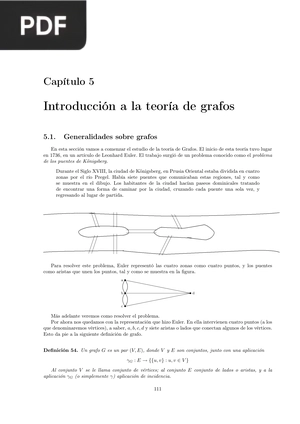 Introducción a la teoría de grafos