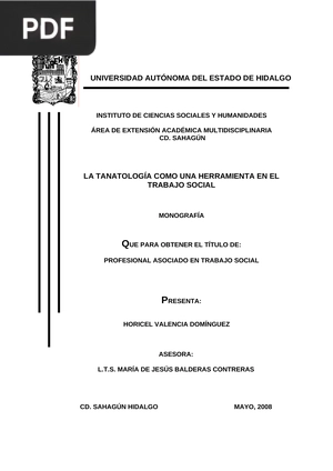 La tanatología como una herramienta en el trabajo social