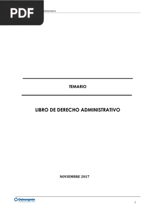 Libro de derecho administrativo