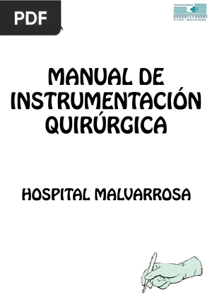 Manual de instrumentación quirúrgica