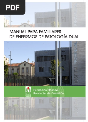 Manual para familiares de enfermos de patología dual